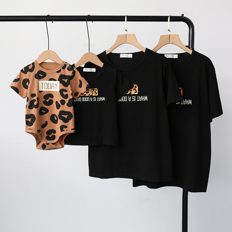 Plant Parent T Shirt - ママと娘の綿のドレス、パパと息子のTシャツ、家族お揃いのベビーロンパース、半袖大人子供プリントトップス衣装