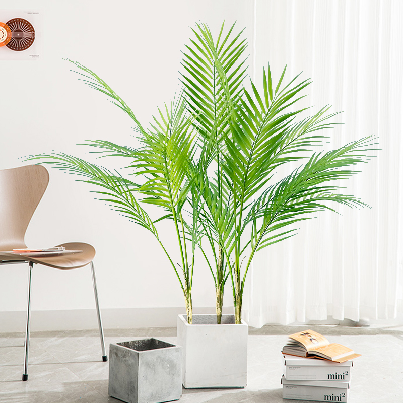 80-125 センチメートル大型人工ヤシの木偽モンステラ植物 - Fiddle Leaf Fig のレビューと価格
