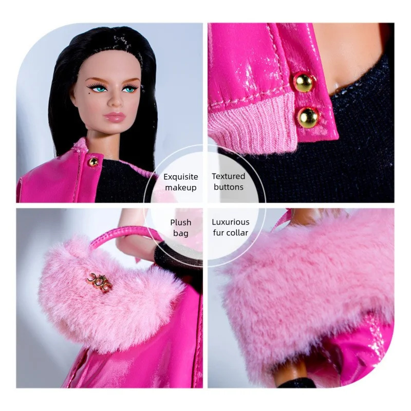 32 センチメートルスーパーモデル人形服スーツヨーロッパファ - Philodendron Pink Princess のレビューと価格