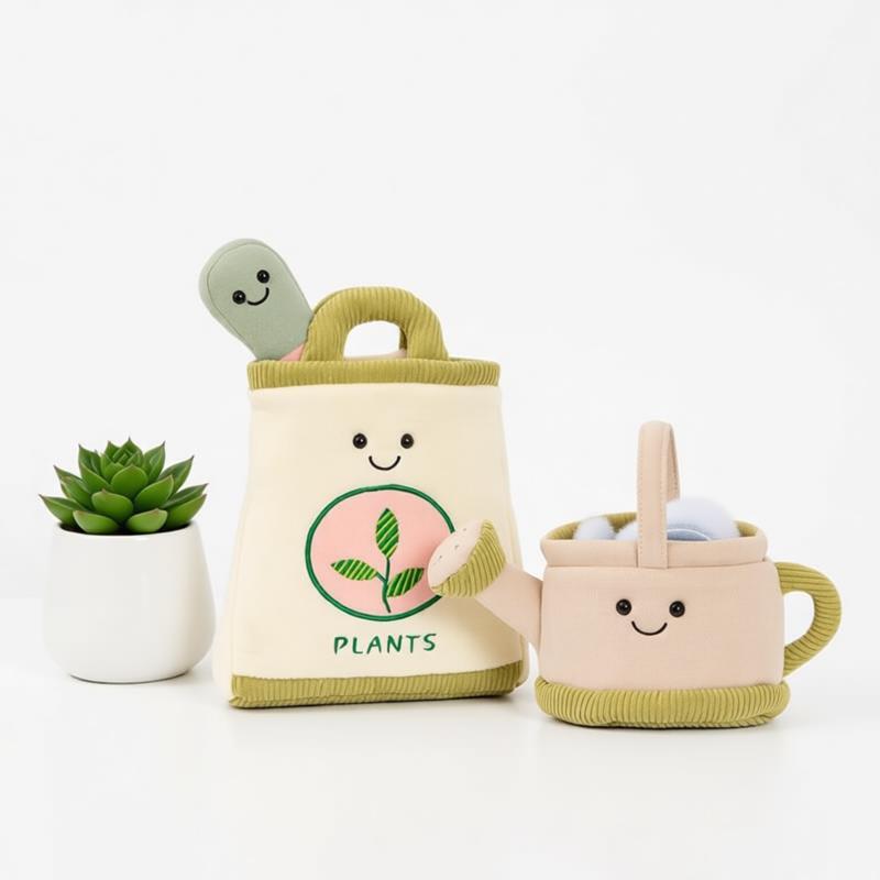 カットガーデニングぬいぐるみ植物バッグドロップシャベルじょう - Plant Parental のレビューと価格