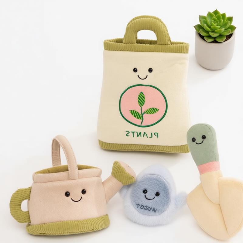 カットガーデニングぬいぐるみ植物バッグドロップシャベルじょう - Plant Parental のレビューと価格