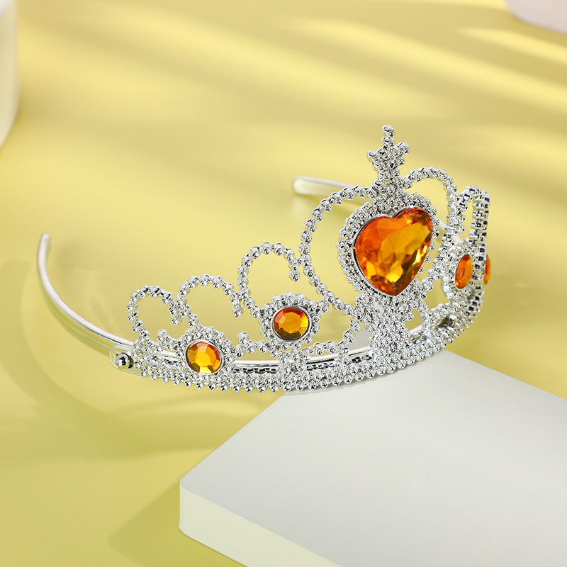 子供用ダイヤモンドクラウンプリンセスガールズエルサヘッドドレ - Philodendron Pink Princess のレビューと価格