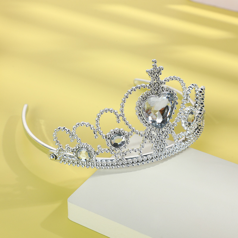 子供用ダイヤモンドクラウンプリンセスガールズエルサヘッドドレ - Philodendron Pink Princess のレビューと価格