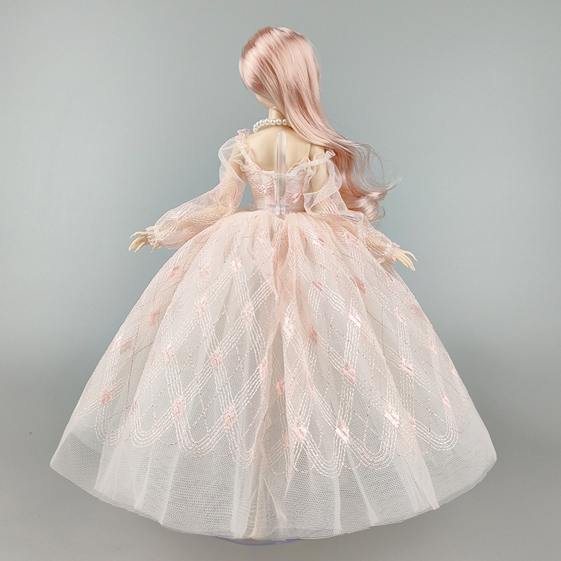 ピンクの手作り服 11.5 インチ人形の衣装プリンセスドレス - Philodendron Pink Princess のレビューと価格