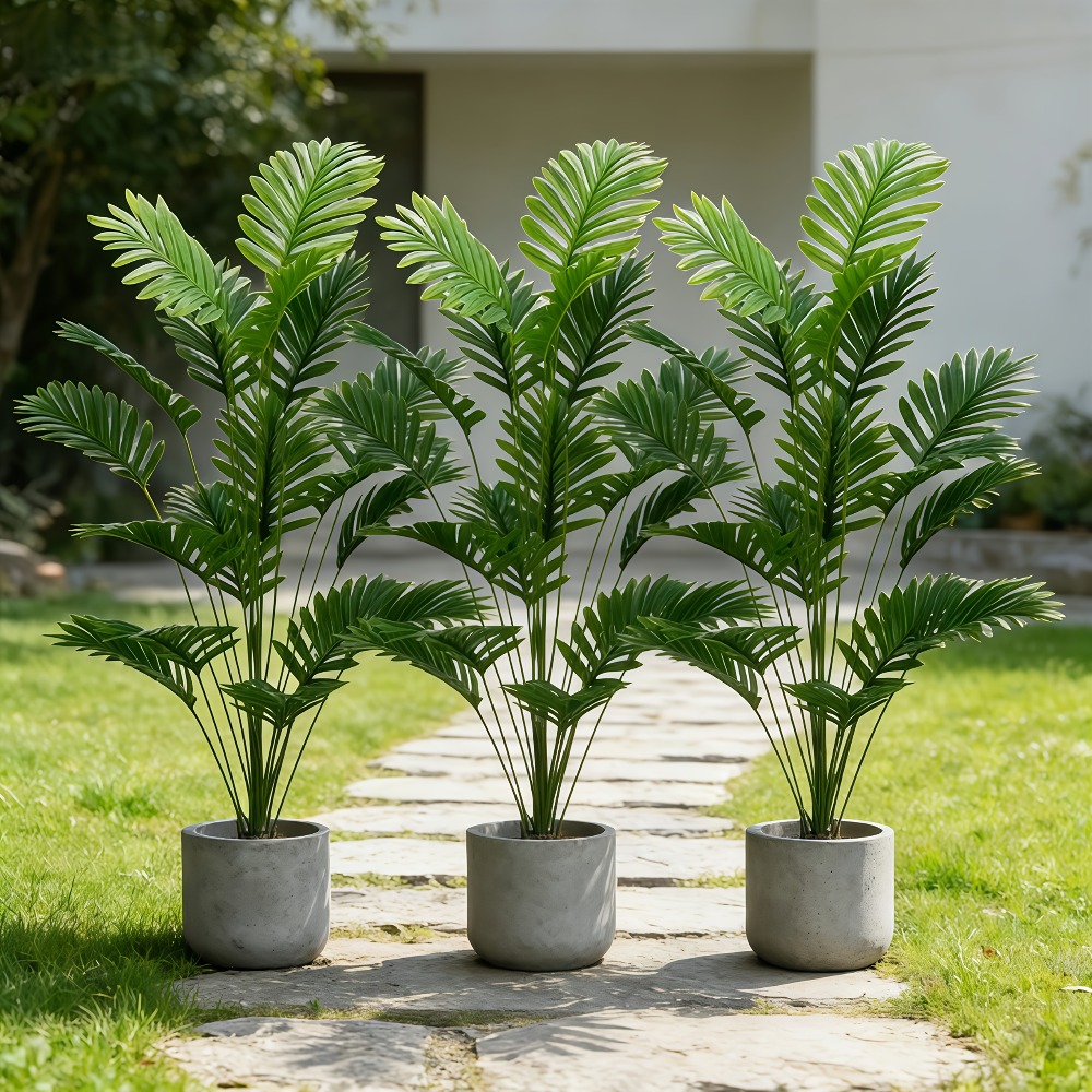 1PC 65-128CM 大型人工ヤシの木 トロピカルグリー - Fiddle Leaf Fig のレビューと価格
