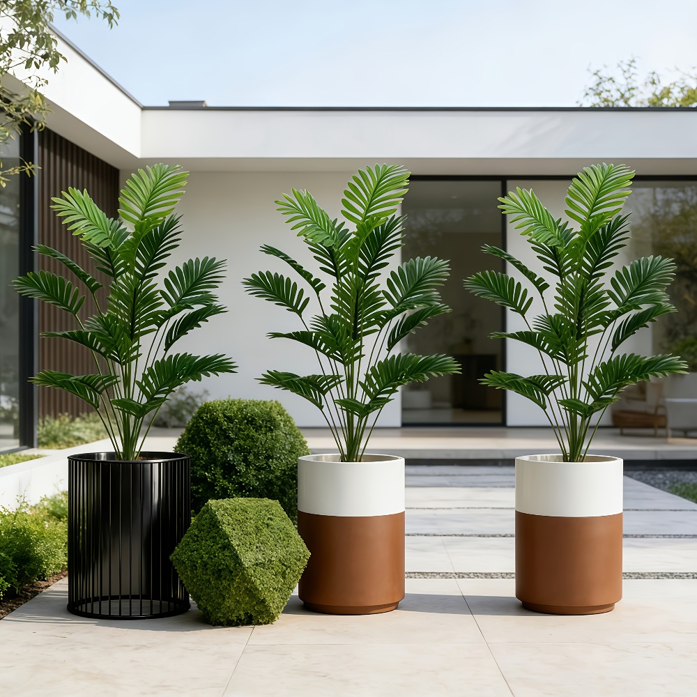 1PC 65-128CM 大型人工ヤシの木 トロピカルグリー - Fiddle Leaf Fig のレビューと価格